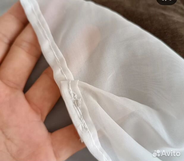 Шторка Ламбрекен с вышивкой на большое окно