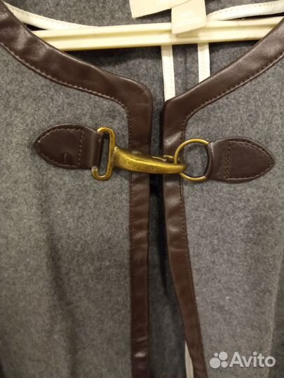 Пончо пальто женское