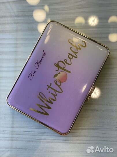 Палетка теней too faced