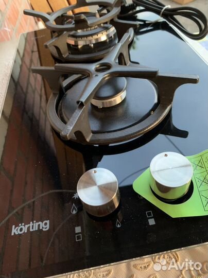 Газовая варочная панель Korting HGG 382 CTW