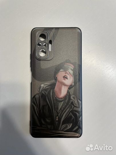 Чехол б/у на xiaomi redmi note 10 pro