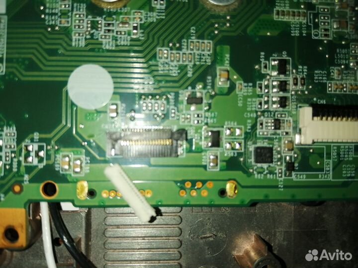 Коннектор для шлейфа на сd-rom ноутбука