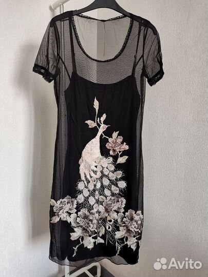 Платье Франция Eden Rose новое вышивка 48