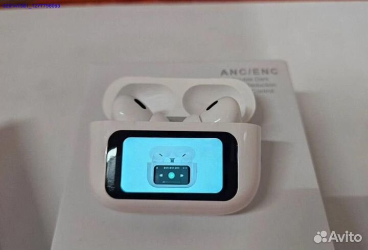 Беспроводные наушники Airpods Pro с экраном