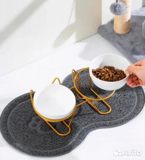 Миски для кошек на подставке