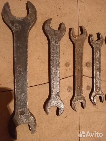 Ключи рожковые советские
