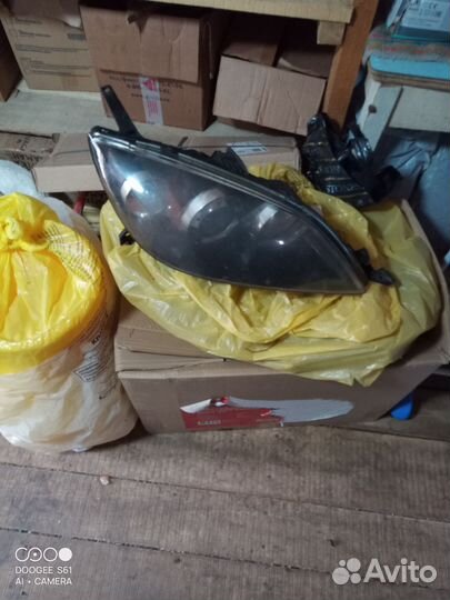 Фары на mazda 3 bk хэтчбек