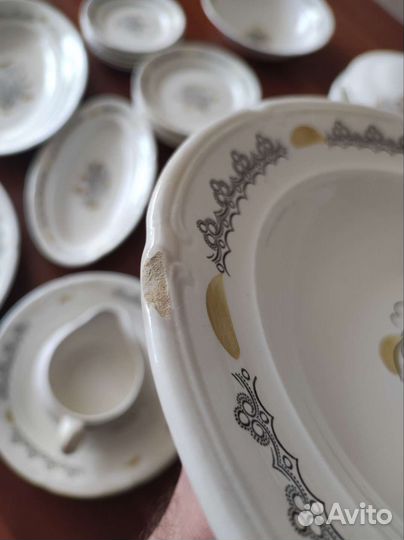 Столовый сервиз конаково зик СССР 34 предмета