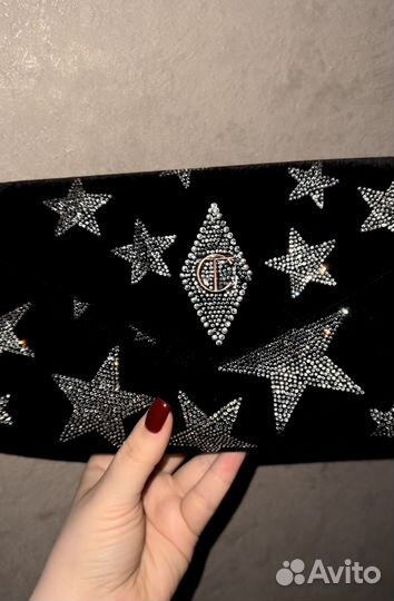 Charlotte tilbury косметичка-клатч rock star