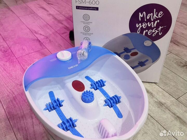 Массажная ванночка для ног новая