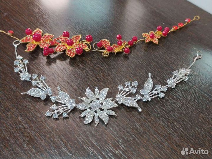 Украшения для волос, заколки, браслеты