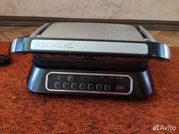 Электро гриль redmond
