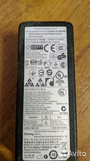 Блок питания для ноутбука CPA09-002A