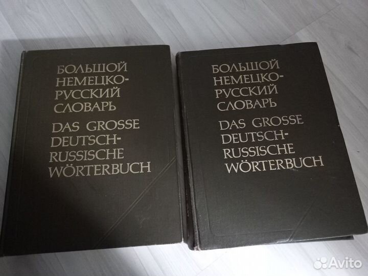 Большой немецко-русский словарь. 2 тома (1980)