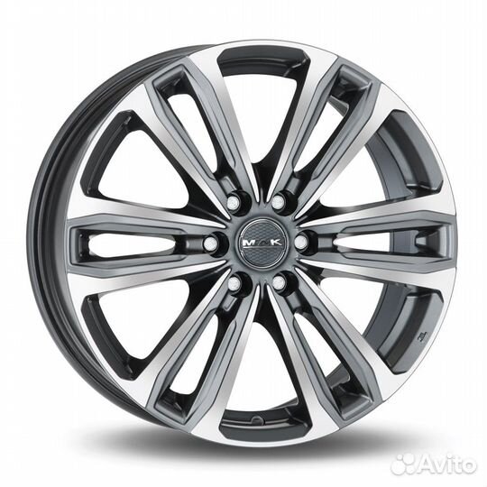 R18 6x139,7 8J ET30 D100,1 MAK Safari 6 Gunmetal M