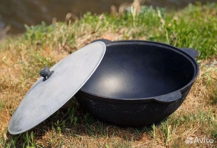 Настоящий узбекский чугунный казан в наличии