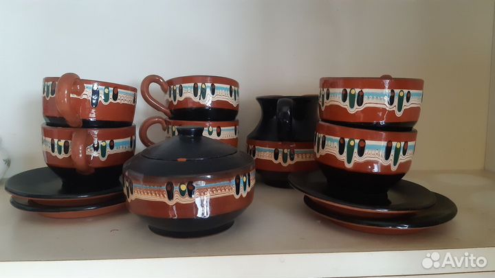 Керамический сервиз винтаж СССР