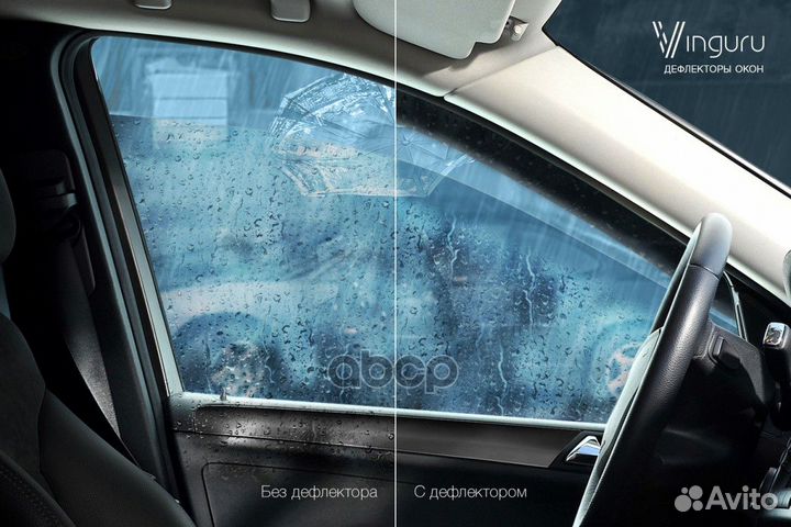 Дефлекторы око Mitsubishi Pajero Sport 2008-201