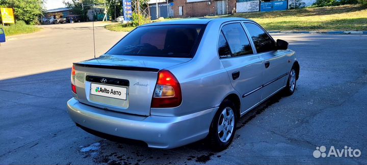 Hyundai Accent 1.5 МТ, 2001, 357 800 км