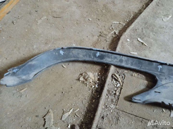 Юбка бампера задняя Mercedes-Benz E W212