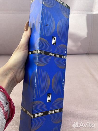 Хрустальные рюмки богемия Чехословацкий завод Рона