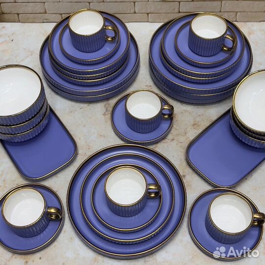 Набор посуды фарфор/керамика