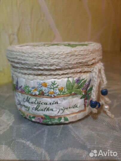 Декоративная баночка