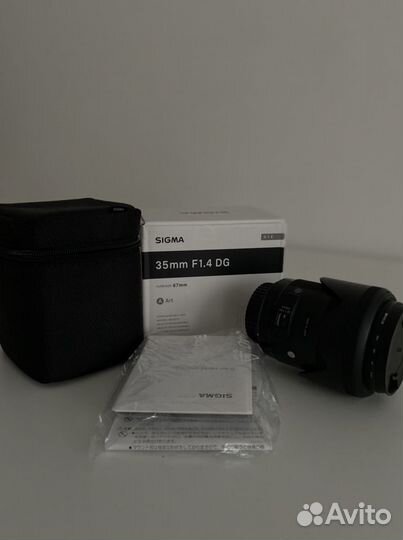 Объектив sigma 35 mm 1.4 art canon