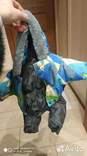 Комбинезон для маленькой собаки зима