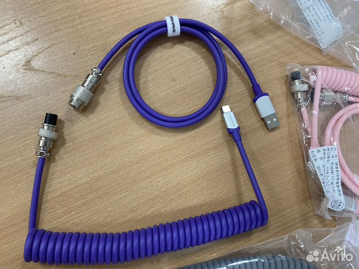 Кабель витой для клавиатуры USB - Type C