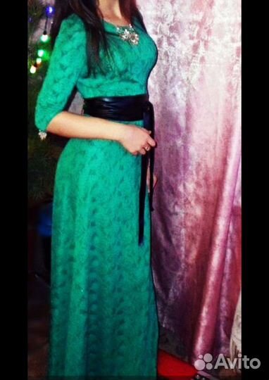 Вечернее платье в пол