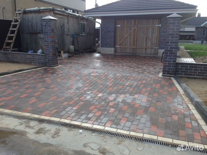 Отмостка вокруг дома бетонные работы