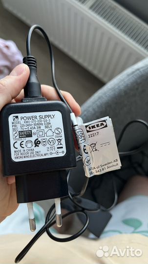 Лампа на прищепке IKEA