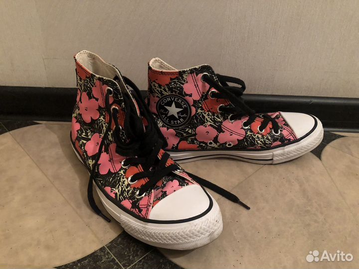 Кеды Converse Andy Warhol Flowers, 38-39 размер