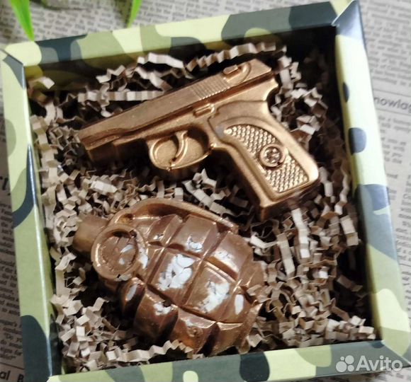 Пистолет шоколадный