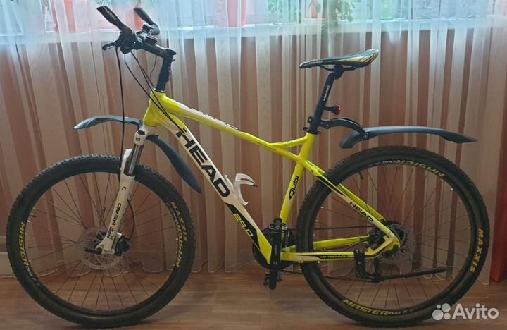 Велосипед head X rubi I yellow 29