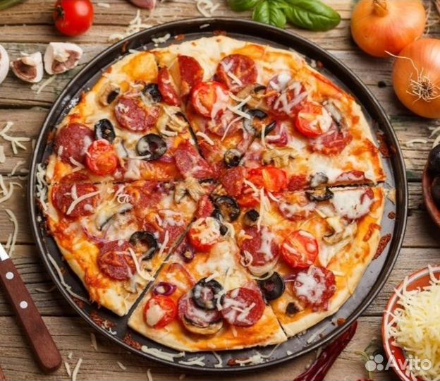 Набор форм для выпечки пиццы, 3 шт