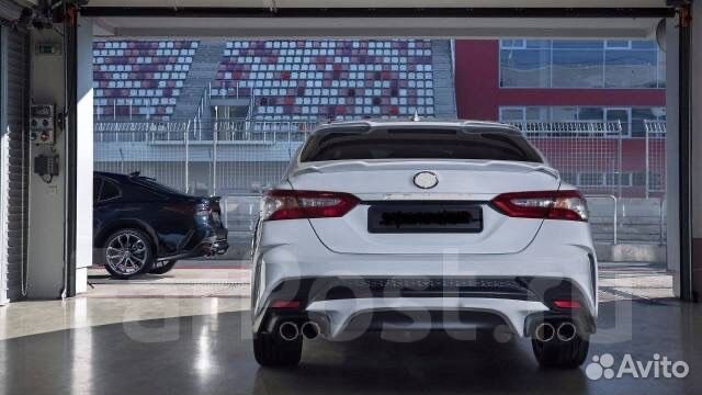 1. Обвес Camry 70, с 2018+ года, белый перламутр