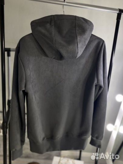 Dolce gabbana плюшевый зип худи, кофта (QR код)