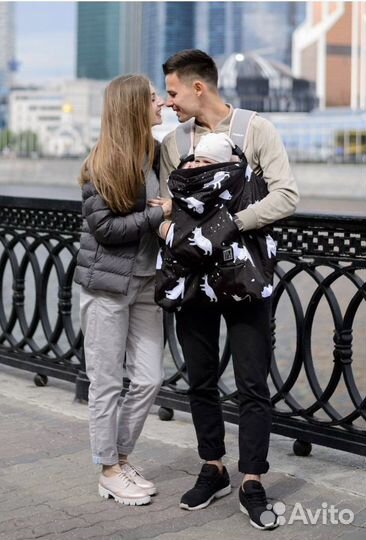 Накидка на эргорюкзак leokid