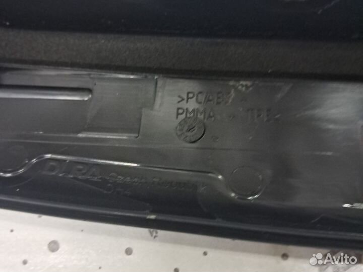 Молдинг лобового стекла skoda fabia