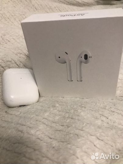 Беспроводные наушники Airpods 2