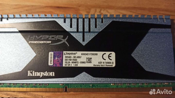 Kingston hyperx predator ddr3 4x4