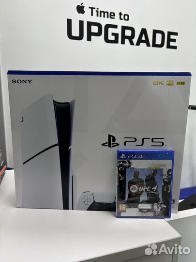 Sony Ps5 slim + диск ufc4