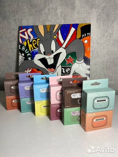 Чехлы на airpods pro и airpods 2