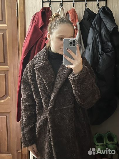 Шуба из искусственного меха