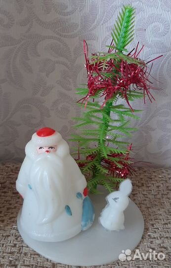 Дед мороз с зайцем. СССР