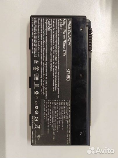 Ноутбук MSI GT70 (разбор\на запчасти)