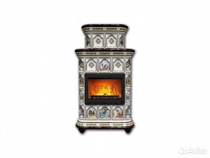 Керамическая печь Истра двухъярусный Звери