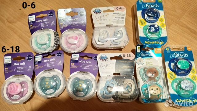 Соски Avent+nighttime, Lovi, Dr browns
